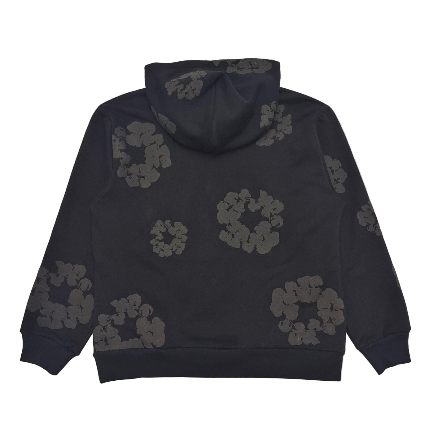 Denim Tears Hoodie Black on Black