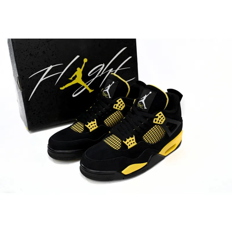 Jordan 4 Retro Yellow Thunder